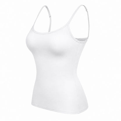 Built-In Bra Adjustable Strap Camisole