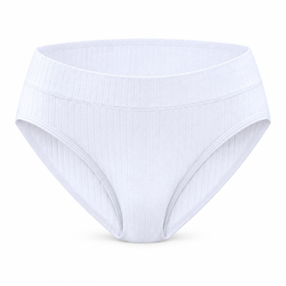 Ribbed Cotton Comfort Brief