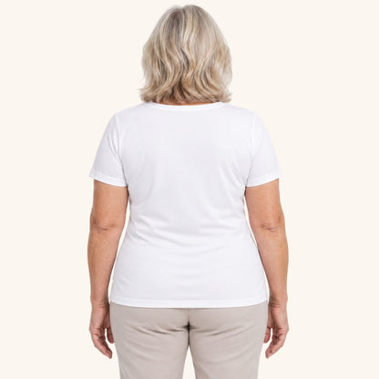 Built-In Bra Comfort T-Shirt