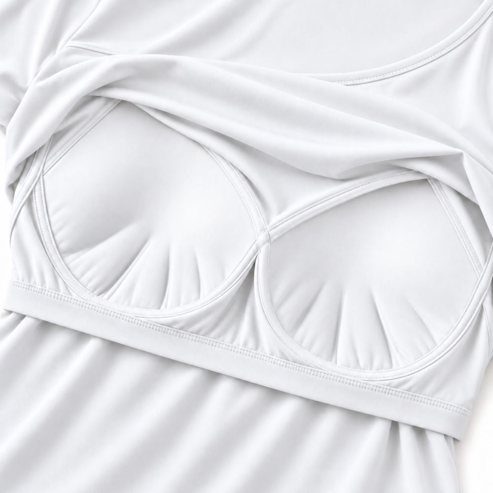 Built-In Bra Comfort T-Shirt