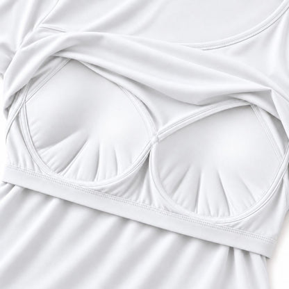 Built-In Bra Comfort T-Shirt