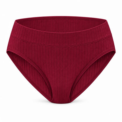 Ribbed Cotton Comfort Brief