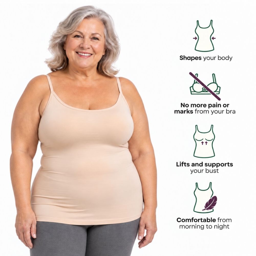 Built-In Bra Adjustable Strap Camisole