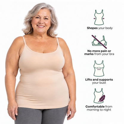 Built-In Bra Adjustable Strap Camisole
