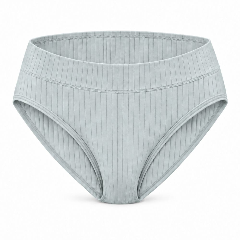 Ribbed Cotton Comfort Brief