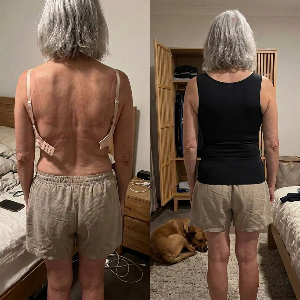 Sculpting Tank Top with Built-In Bra