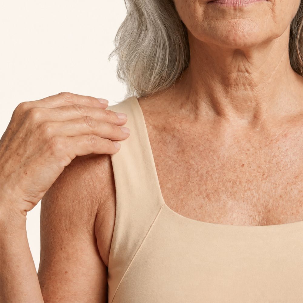 Sculpting Tank Top with Built-In Bra