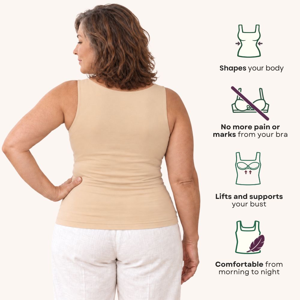 Built-In Bra Comfort Shaper Tank