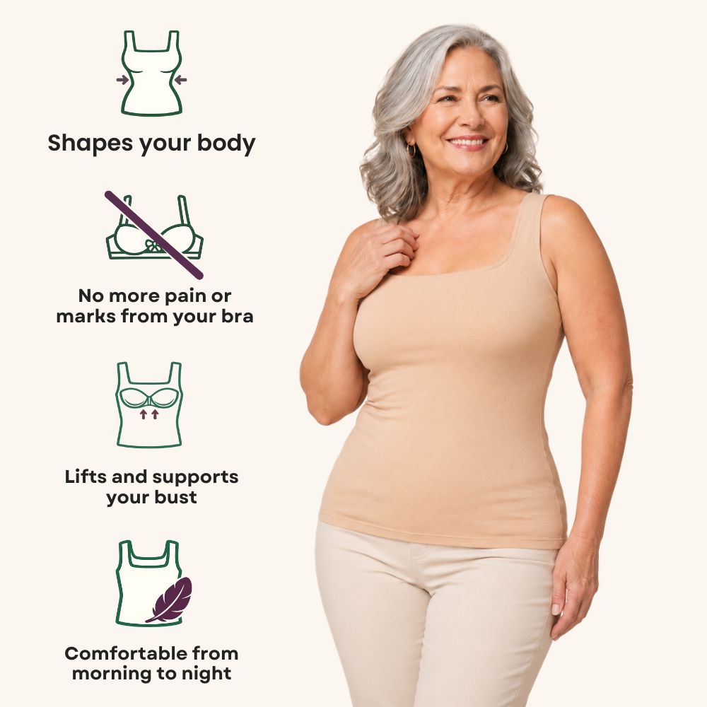 Built-In Bra Comfort Shaper Tank