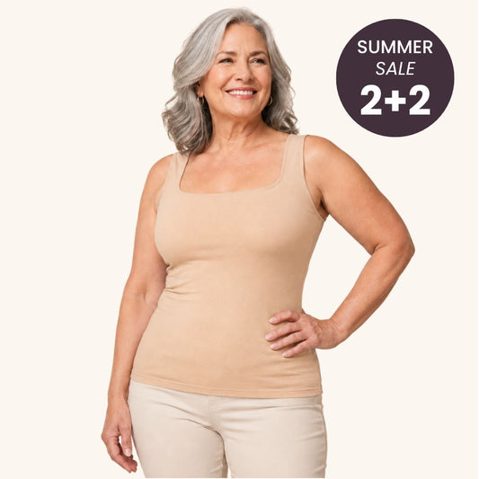 Built-In Bra Comfort Shaper Tank