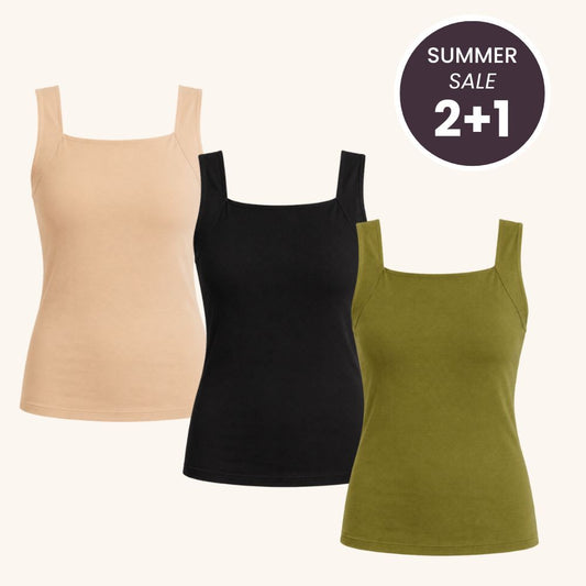 Built-In Bra Comfort Shaper Tank