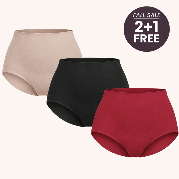 High-Waist Seamless All-Day Comfort Brief
