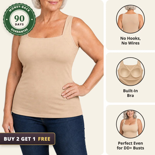 Built-In Bra Comfort Shaper Tank