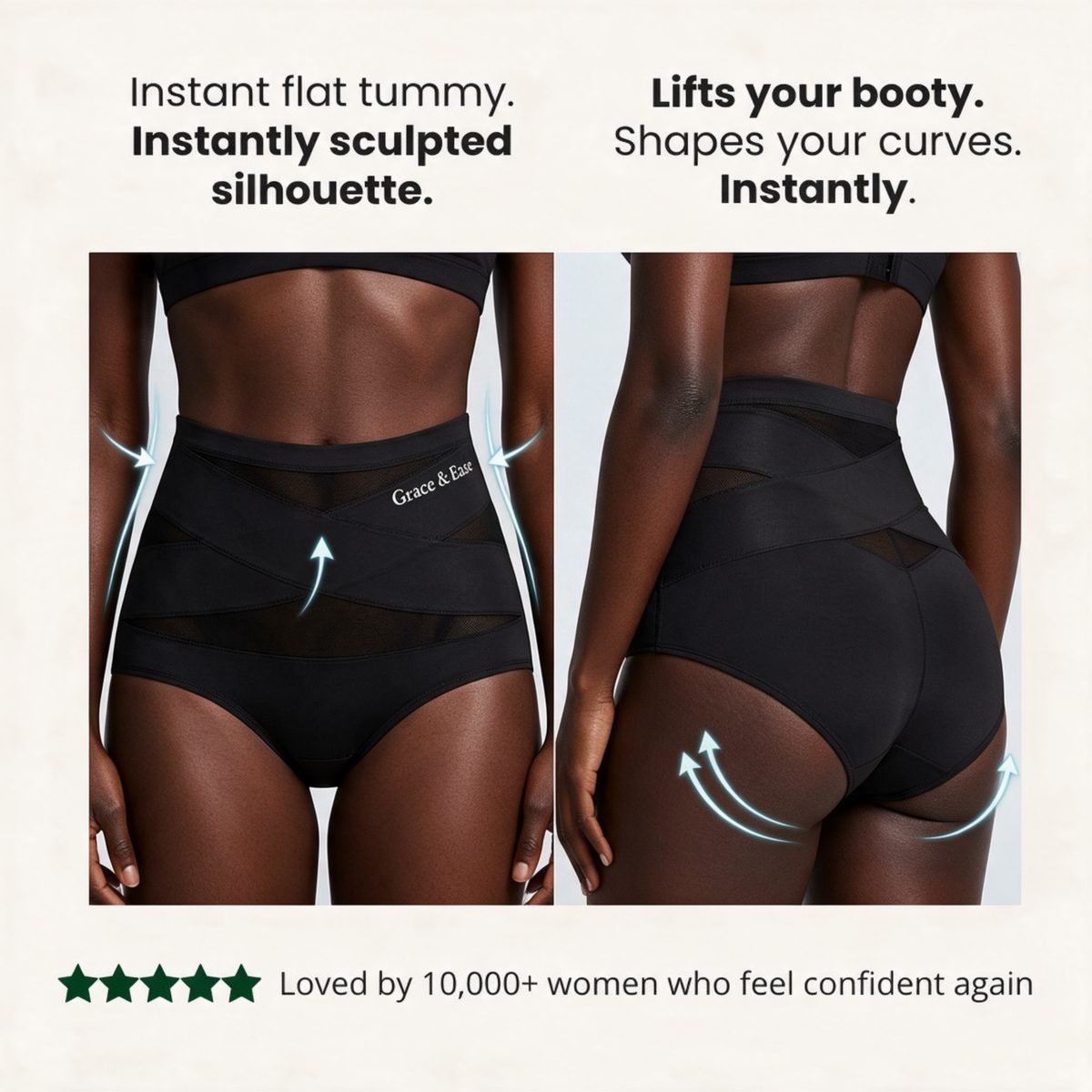 Flat tummy and lifted booty Sculpt Brief