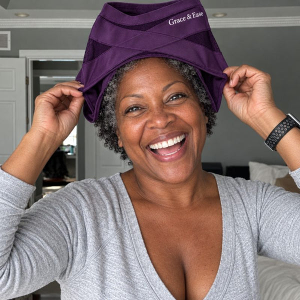 Customer wearing Sculpt Brief as a hat