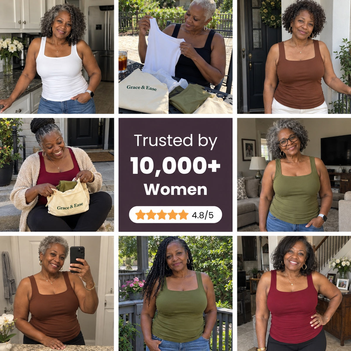 Built-In Bra Comfort Shaper Tank